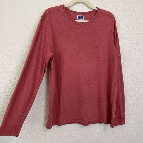 J. Crew Men’s Long Sleeves Slub Cotton Tee - Picture 2 of 10